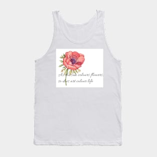 Sun colours flowers Tank Top